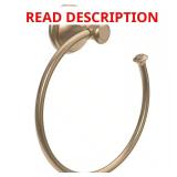 Delta Cassidy Wall Mount Towel Ring Bronze