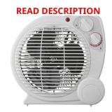 1500-Watt Electric Fan Forced Portable Heater