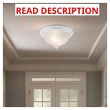 Private Brand 11.25" 2-Light Flush Mount