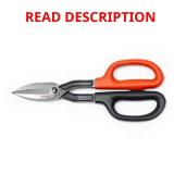 Wiss 10 in. Straight-Cut Tinner Snips