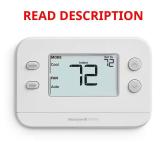 X1N Non-Programmable Thermostat, 1-Heat/1-Cool