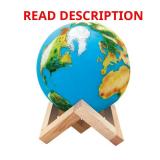 TWS BLE 6.3" Indoor Earth Lamp with Speaker
