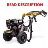 Gas Pressure Washer 3,400 PSI, Honda GX200