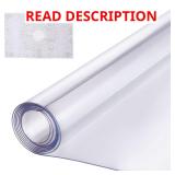 VEVOR 40x60 Clear PVC Table Protector