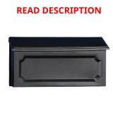 Architectural Windsor Wall Mount Mailbox