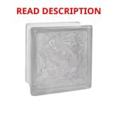 Ice Pattern Glass Block 3x6x6 (10xBid)