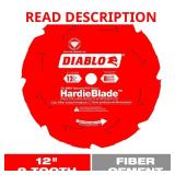 HardieBlade 12 in. PCD Fiber Cement Blade