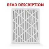 16x20x4 Pleated Furnace Filter FPR10, MERV12