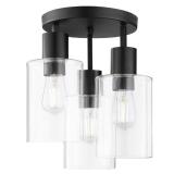 Hampton Bay Sutton Place 14in. 3-Light Mount