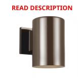 Bronze Outdoor LED Wall Lantern Sconce