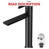 Phiestina Matte Black Vessel Faucet FH02-MB-V
