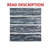 Jeffrey Court Abalone Gray Glass Tile