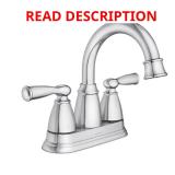 Moen Banbury 2-Handle Chrome Centerset Faucet
