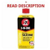 WD-40 3-in-One Silicone Drip Oil 4 oz