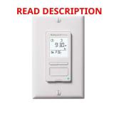 Honeywell 120V 7-Day Indoor Light Switch Timer