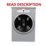 135 Amp 4-Jaw Meter Socket (No Bypass)