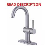 Dorind Brushed Nickel Deck Mount Faucet