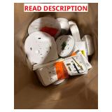 Assorted bag of Honeywell thermostats