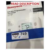 Assorted Honeywell thermostats