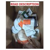 Box Lot Of Assorted Thermostats/Ect.