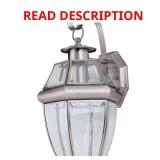 Lancaster 1-Light Antique Nickel Sconce
