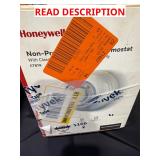 Honeywell assorted thermostats