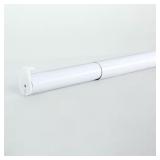 White Adjustable Closet Rod, 30-48 in.