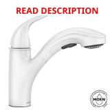 Moen Brecklyn Glacier Kitchen Faucet 87557W