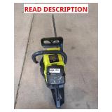 Gas Powered Chain Saw