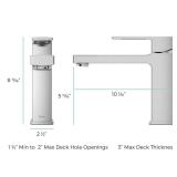Pfister Deckard Chrome Tub Faucet w/ Shower