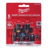 Milwaukee Shockwave 1-1/2 in Nut Driver Set