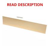 8 in. x 34 in. Bright Brass Kick Plate