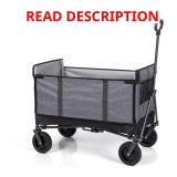 Seina Folding Utility Wagon 6 cu ft