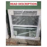 American craftsman window 35" 1/2 x 38"