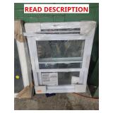 American Craftsman window 29" x 37" (frame damage