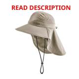 Dark Blue Unisex Cooling Sun Hat (One Size)