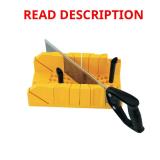 Stanley Clamping Miter Box with Saw 22-1/2 in.