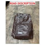 Reversible Brown/Silver Tarp