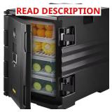 Insulated Food Pan Carrier 82 Qt Black
