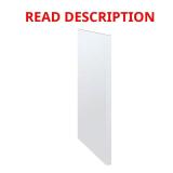 Courtland 1.5 in. WD End Panel, Polar White