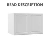 Elgin Designer Wall Cabinet 36x30x12 White