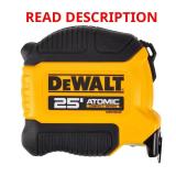DEWALT ATOMIC 25 ft. x 1-1/8 in. Tape Measure