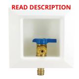 Apollo 1/2 in. D Ice Maker Outlet Box