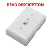 Wiremold 700 Series Raceway Switch Kit, White