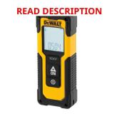 100 ft. Laser Distance Measurer
