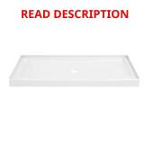 Classic 500 60" x 30" Alcove Shower Pan Base