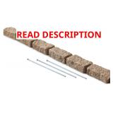 Beuta Landscape Edging, 1 Pack, 6 Bricks