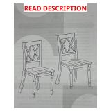 (2) Dining Chairs