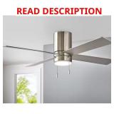 Hampton Bay Scenic 52" LED Hugger Fan