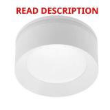 Flexinstall 8 in. White Ceiling Light 5CCT